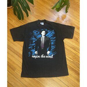 Vintage 90s 1991 Large Garth Brooks Ropin’ the Wind Single Stitch T-Shirt USA